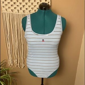 NWT Blue Cherry Bodysuit 🍒